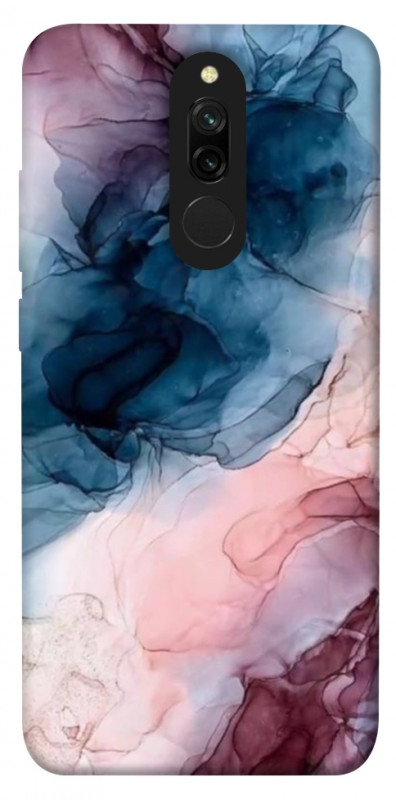 Чехол itsPrint Розово-голубые разводы для Xiaomi Redmi 8, мрамор, купить оптом с доставкой