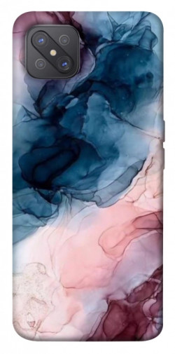 Чохол itsPrint Рожево-блакитні розводи для Oppo A92s