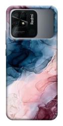 Чехол itsPrint Розово-голубые разводы для Xiaomi Redmi 10C