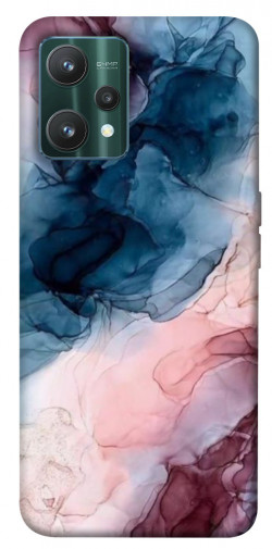 Чехол itsPrint Розово-голубые разводы для Realme 9 Pro