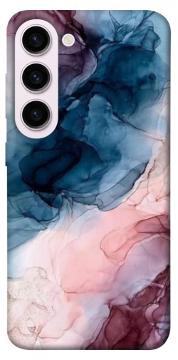 Чехол itsPrint Розово-голубые разводы для Samsung Galaxy S23+
