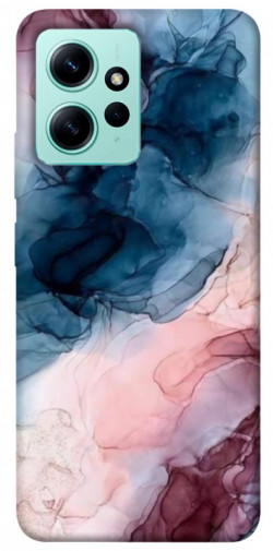 Чехол itsPrint Розово-голубые разводы для Xiaomi Redmi Note 12 4G