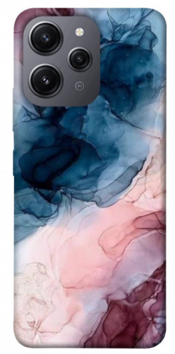 Чехол itsPrint Розово-голубые разводы для Xiaomi Redmi 12
