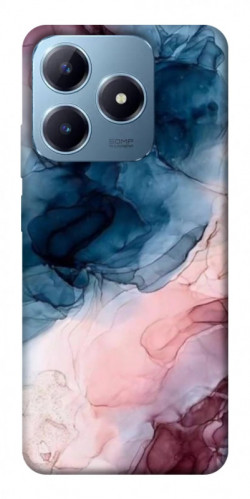 Чохол itsPrint Рожево-блакитні розводи для Realme C63 4G