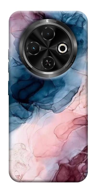 Чохол itsPrint Рожево-блакитні розводи для TECNO Spark 30C, мармур, купити оптом з доставкою