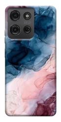 Чохол itsPrint Рожево-блакитні розводи для Motorola Moto G75 5G