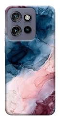 Чехол itsPrint Розово-голубые разводы для Motorola Edge 50 Neo