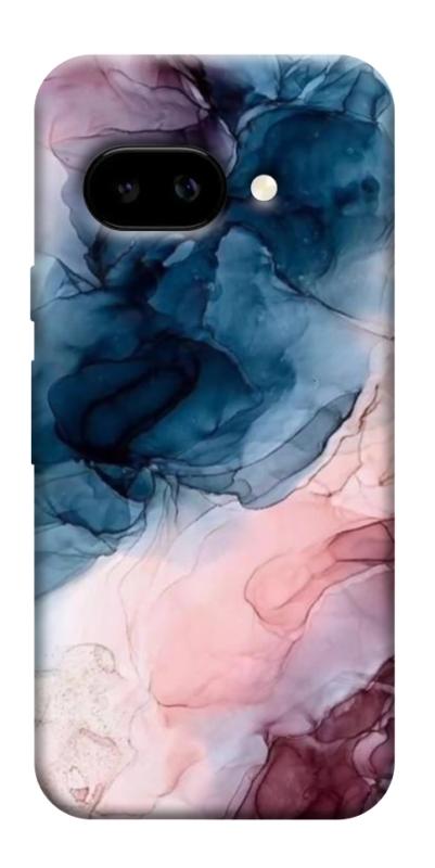Чехол itsPrint Розово-голубые разводы для Google Pixel 9a, мрамор, купить оптом с доставкой
