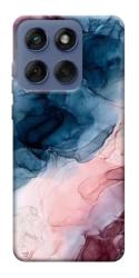 Чехол itsPrint Розово-голубые разводы для Motorola Edge 60 Fusion