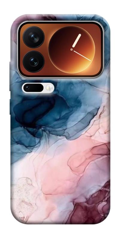 Чехол itsPrint Розово-голубые разводы для Xiaomi 17 Pro Max, мрамор, купить оптом с доставкой