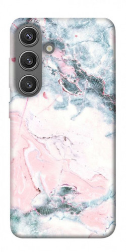 Чехол itsPrint Розово-голубой мрамор для Samsung Galaxy S24