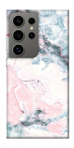 Чехол itsPrint Розово-голубой мрамор для Samsung Galaxy S24 Ultra