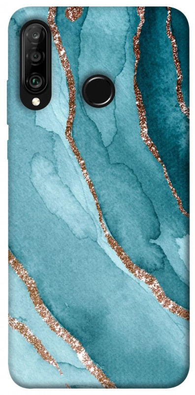 Чехол itsPrint Морская краска для Huawei P30 lite, мрамор, купить оптом с доставкой