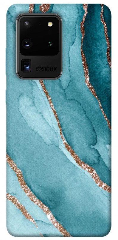 Чехол itsPrint Морская краска для Samsung Galaxy S20 Ultra, мрамор, купить оптом с доставкой