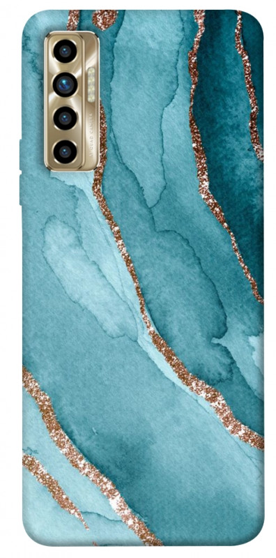 Чехол itsPrint Морская краска для TECNO Camon 17P, мрамор, купить оптом с доставкой