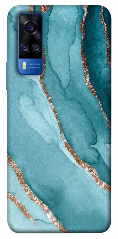 Чехол itsPrint Морская краска для Vivo Y51a, мрамор, купить оптом с доставкой