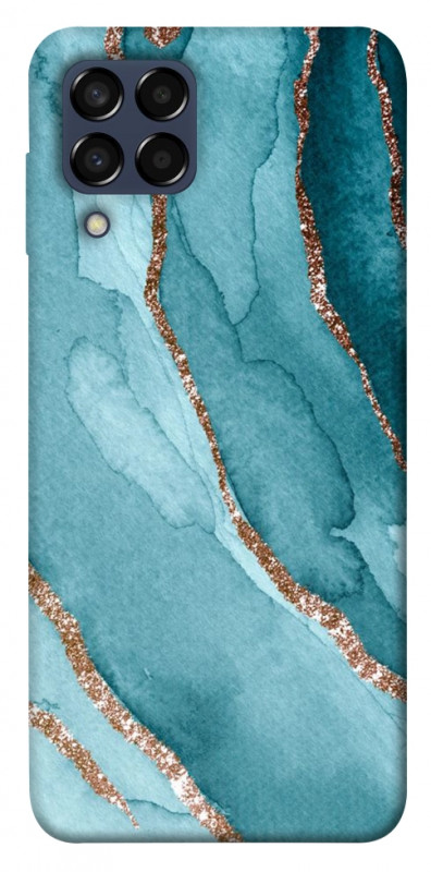 Чехол itsPrint Морская краска для Samsung Galaxy M33 5G, мрамор, купить оптом с доставкой