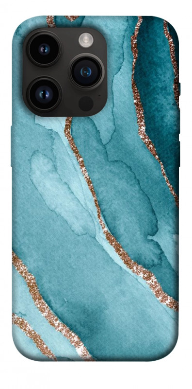 Чехол itsPrint Морская краска для Apple iPhone 14 Pro (6.1"), мрамор, купить оптом с доставкой