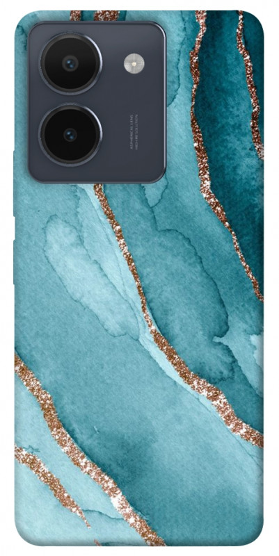 Чехол itsPrint Морская краска для Vivo Y36, мрамор, купить оптом с доставкой