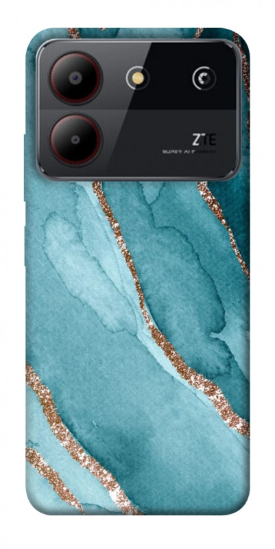 Чехол itsPrint Морская краска для ZTE Blade A54 4G, мрамор, купить оптом с доставкой