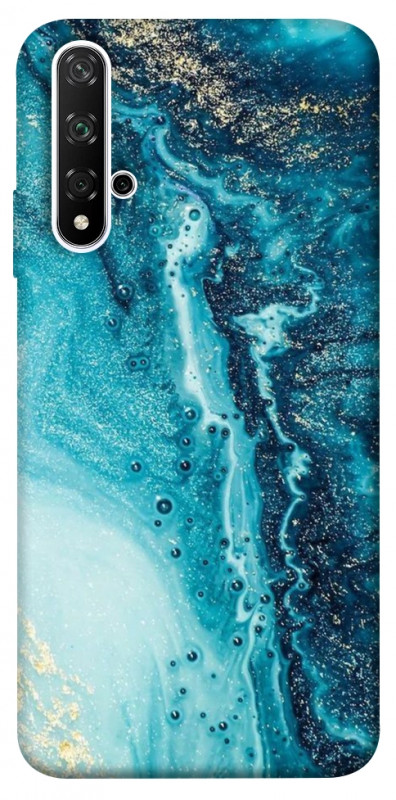 Чехол itsPrint Голубая краска для Huawei Honor 20 / Nova 5T, мрамор, купить оптом с доставкой