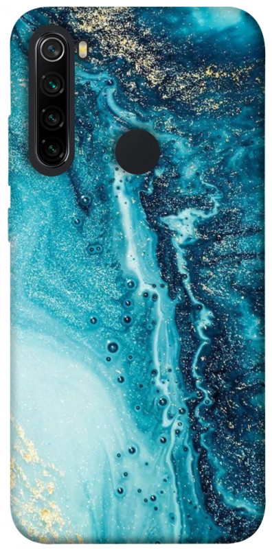Чехол itsPrint Голубая краска для Xiaomi Redmi Note 8, мрамор, купить оптом с доставкой