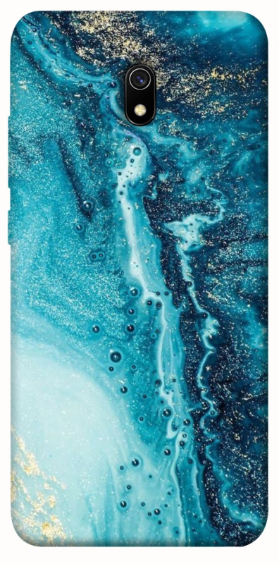 Чехол itsPrint Голубая краска для Xiaomi Redmi 8a, мрамор, купить оптом с доставкой