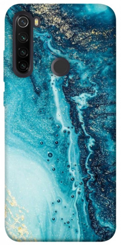 Чехол itsPrint Голубая краска для Xiaomi Redmi Note 8T