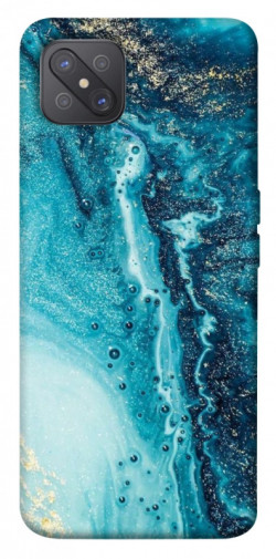 Чохол itsPrint Блакитна фарба для Oppo A92s