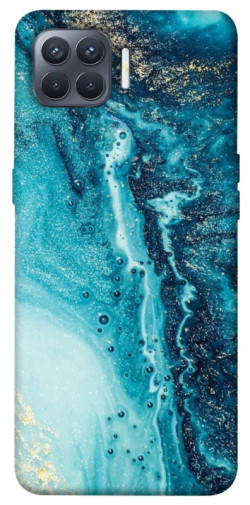 Чехол itsPrint Голубая краска для Oppo Reno 4 Lite