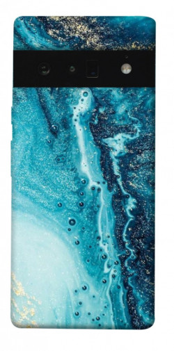 Чехол itsPrint Голубая краска для Google Pixel 6 Pro