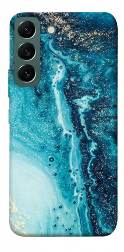 Чехол itsPrint Голубая краска для Samsung Galaxy S22