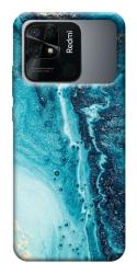 Чехол itsPrint Голубая краска для Xiaomi Redmi 10C