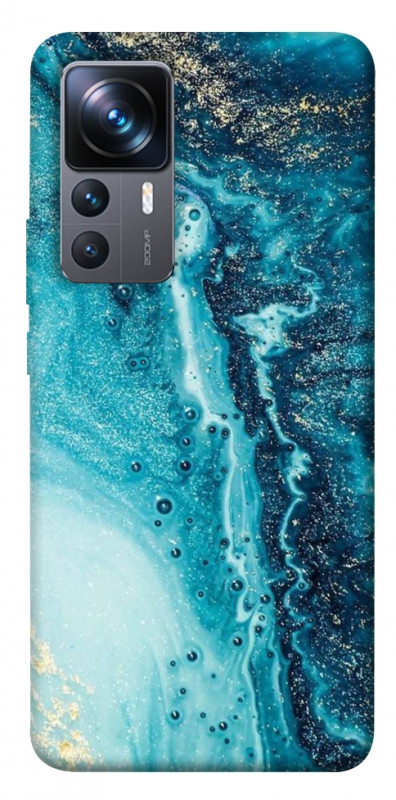 Чехол itsPrint Голубая краска для Xiaomi 12T / 12T Pro, мрамор, купить оптом с доставкой