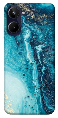 Чехол itsPrint Голубая краска для Realme 10 4G