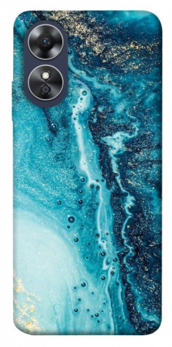 Чехол itsPrint Голубая краска для Oppo A17
