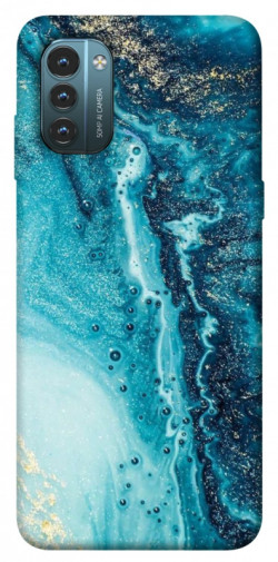 Чехол itsPrint Голубая краска для Nokia G21