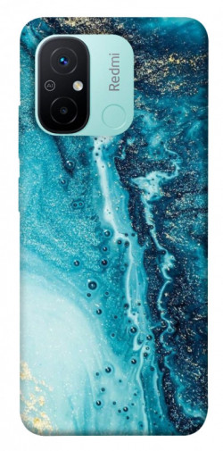Чехол itsPrint Голубая краска для Xiaomi Redmi 12C