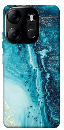 Чехол itsPrint Голубая краска для Tecno Spark Go 2023