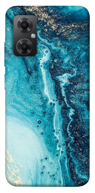 Чехол itsPrint Голубая краска для Xiaomi Redmi Note 11R, мрамор, купить оптом с доставкой