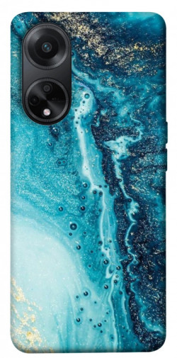 Чехол itsPrint Голубая краска для Oppo A98