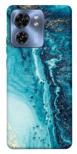 Чехол itsPrint Голубая краска для Motorola Edge 40