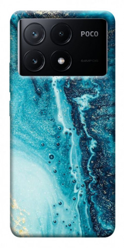 Чехол itsPrint Голубая краска для Xiaomi Poco X6