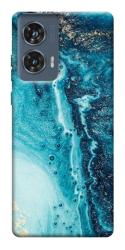 Чехол itsPrint Голубая краска для Motorola Edge 50 Fusion
