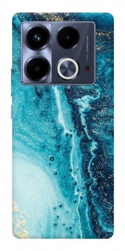 Чехол itsPrint Голубая краска для Infinix Note 40 4G