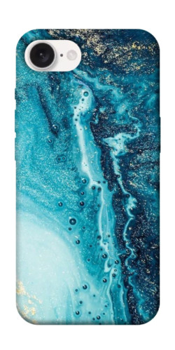 Чехол itsPrint Голубая краска для Apple iPhone 16e (6.1")