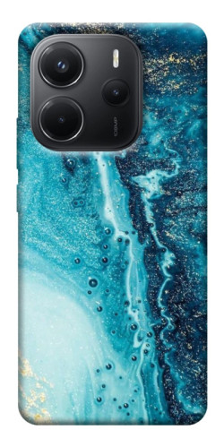 Чехол itsPrint Голубая краска для Xiaomi Redmi Note 14 4G (Europe version)