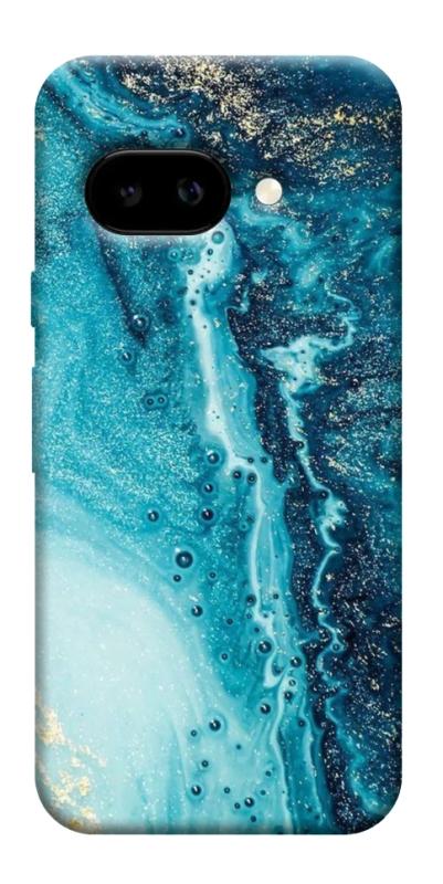 Чехол itsPrint Голубая краска для Google Pixel 9a, мрамор, купить оптом с доставкой