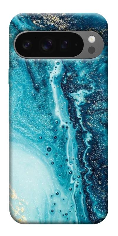 Чехол itsPrint Голубая краска для Google Pixel 10 Pro XL, мрамор, купить оптом с доставкой
