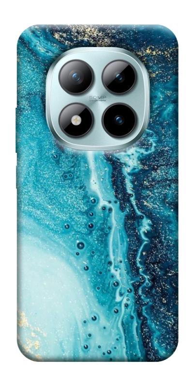 Чехол itsPrint Голубая краска для Xiaomi Redmi Note 15 Pro+ 5G, мрамор, купить оптом с доставкой